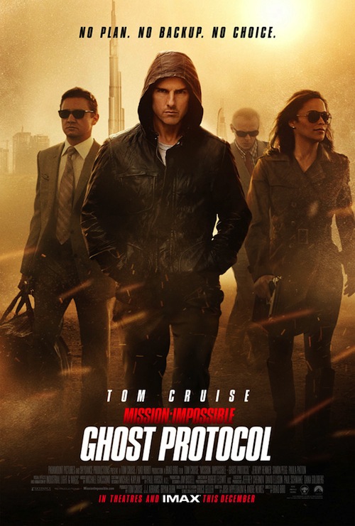 A Mission Impossible Ghost Protocol legújabb posztere